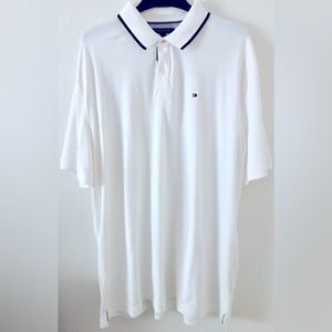 Sold Tommy Hilfiger White Polo XXXL
